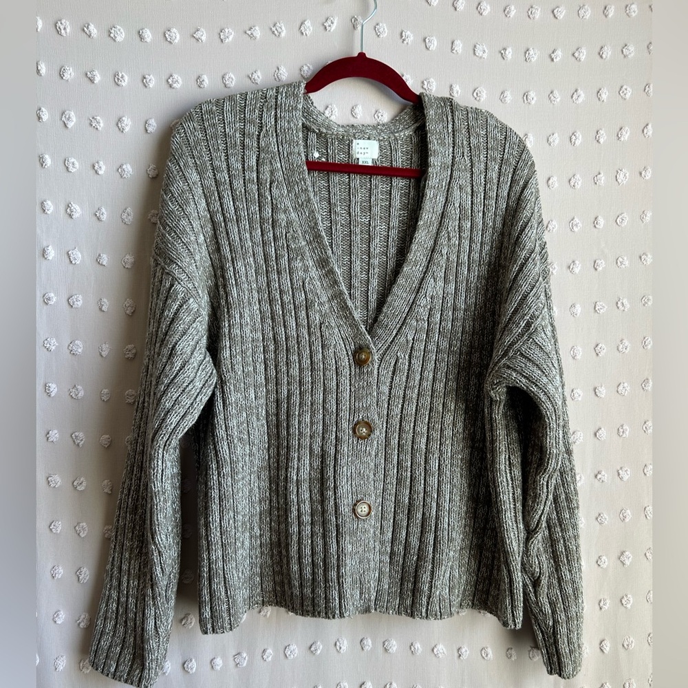 NWOT A New‎ Day Target Chunky Knit Cardigan Sweater Sz XXL
